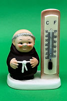 Friar Tuck thermometer - Goebel circa 1960