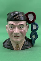 Dwight D. Eisenhower character jug - Crown Winsor circa 1985
