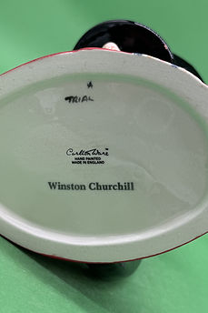 Winston Churchill character jug version 1 red - Carlton Ware 1990