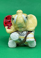 Pirate Elephant face pot - Kevin Francis circa 2003