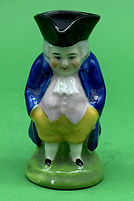 Hands in Pockets Toby jug blue - Sitzendorfer circa 1920