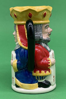 King and Queen of Diamonds toby jug - Royal Doulton 1994