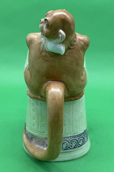 Oriental with Monkay toby jug - Schafer & Vater circa 1925