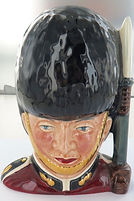 Grenadier Guardsman character jug - Shaw and Copestake circa 1980