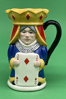 King and Queen of Diamonds toby jug - Royal Doulton 1994