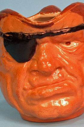 Highwayman character jug stoneware - Royal Doulton circa 1910