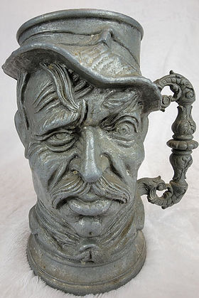 Old Man character jug - United States circa 2020