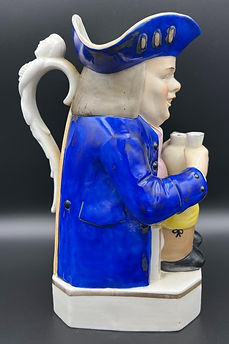 Ordinary Toby jug extra large - Sitzendorfer circa 1920