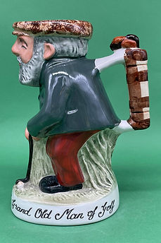 Old Tom Morris toby jug - Mill Pottery 1986