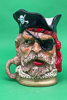 Long John Silver character jug - Magrou circa 1980