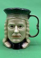 George II character jug medium prototype - Kingston Pottery circa 1980