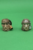 Sherlock Holmes thimbles - Artone Pottery circa 1980