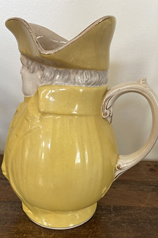 Napoleon Bonaparte toby jug yellow - Alfred E. Evans circa 1900