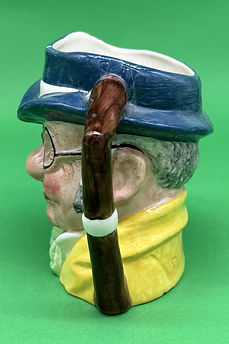 Mr. Pickwick character jug medium - Artone Pottery circa 1980