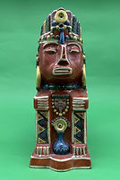 Aztec Indian toby jug extra large - Mexico circa 1970