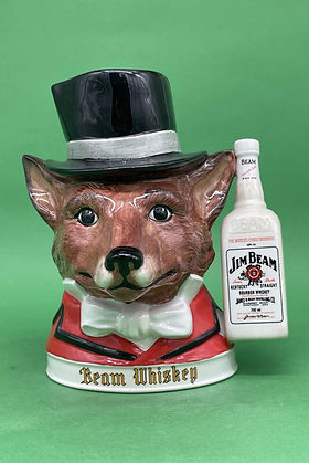 Hunting Fox character jug - John Humphreys Pottery circa 1990