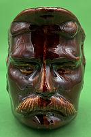 Douglas Haig character jug - Bendigo Pottery circa 1920