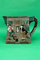 The Pickwick Papers square jug - Royal Doulton 1937-1960