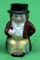Puritan toby jug tiny - Sandizell Porcelain circa 1965
