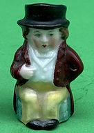 Puritan toby jug tiny - Sandizell Porcelain circa 1965