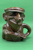 Donald Bradman character jug - Bendigo Pottery circa 1975