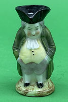 Hands in Pockets toby jug green - Sitzendorfer circa 1920