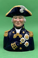 Admiral Lord Nelson character jug - Wood & Sons circa 1980