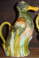 Duck toby jug version 1 - Desvres circa 1895