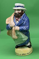 Door Mat Maker toby jug - Franklin Porcelain 1980
