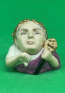 Caesar face pot - Kevin Francis circa 2002