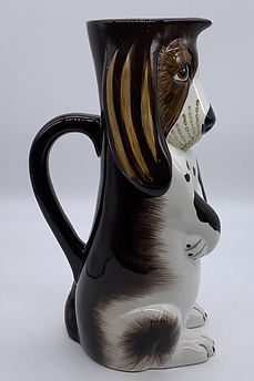 Basset Hound toby jug - Mottahedeh circa 1960