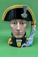 Admiral Lord Nelson character jug - Franklin Porcelain 1984