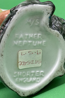 Father Neptune toby jug medium colorway - Shorter & Son 1993