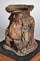 Ordinary Toby jug leather extra large - England circa 1830