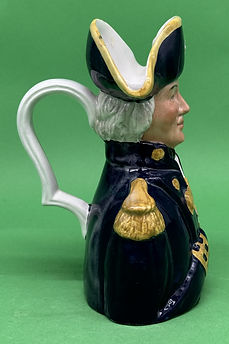 Admiral Lord Nelson character jug - Wood & Sons circa 1980