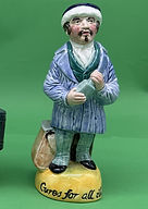 Street Doctor toby jug - Franklin Porcelain 1980