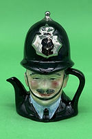 London Bobby teapot - Artone Pottery circa 1980
