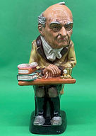 Ebenezer Scrooge toby jug - Kevin Francis Ceramics circa 2002