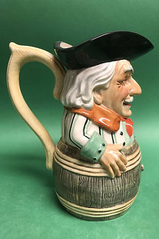Vic in a Barrel toby jug - Kevin Francis Ceramics 2000