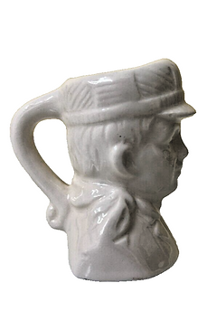 Conductor character jug - United States circa 1955