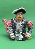 Henry VIII teapot - Leonardo circa 1980