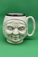 Darby & Joan character jug tankard - Lancaster and Sandland circa 1950