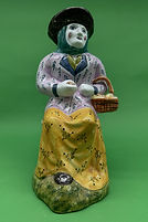 Lady with Basket toby jug extra large - Portugal circa 1960