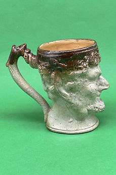 Bacchus character jug stoneware - England circa 1820