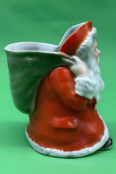 Santa Claus toby jug water red - Royal Bayreuth circa 1920