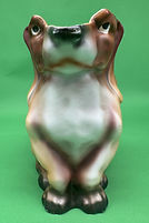 Dachshund toby jug lemonade brown - Royal Bayreuth circa 1920