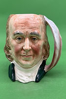 Benjamin Franklin character jug - Shafford circa 1970