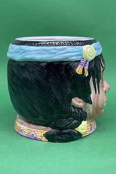 Indian Boy character jug - unknown circa 1975
