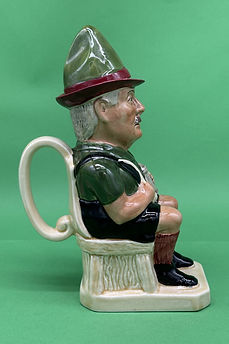 Tyrolean Man toby jug - Tony Wood Studio circa 1990
