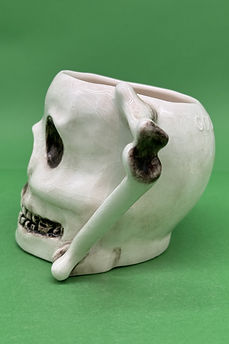 Skull character jug - Shaw and Copestake circa 1965